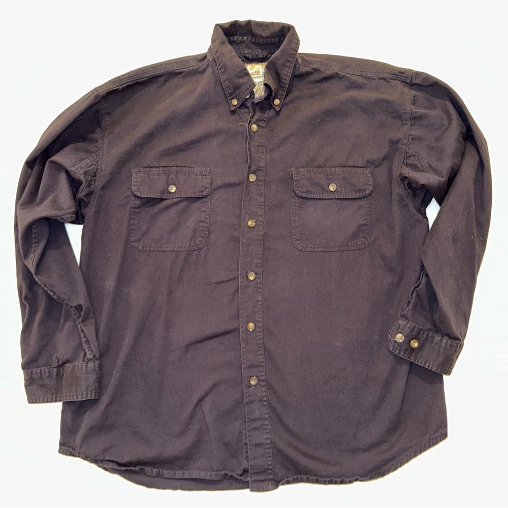 Bear River Workwear Navy Blue Button-Down Shirt Utility Men’s Size 2XL